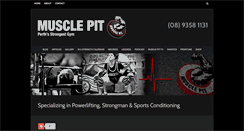 Desktop Screenshot of musclepit.com.au